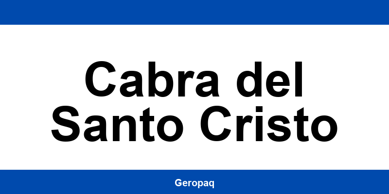 Llame al servicio de atención al cliente de GLS en Cabra del Santo Cristo
